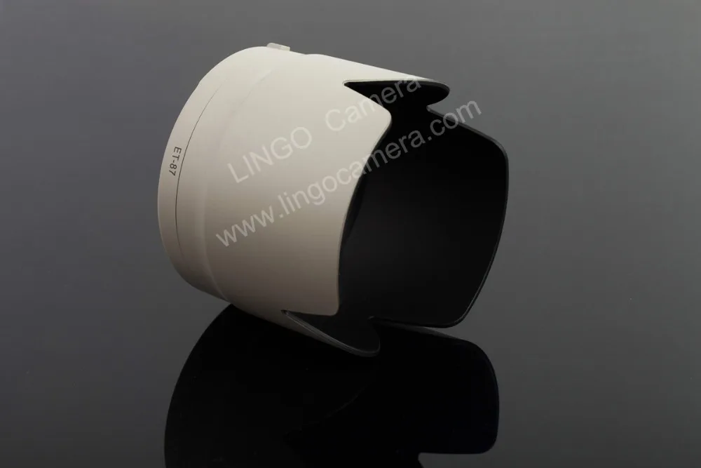For Canon 70-200mm 2.8 L IS II USM Pro Replacement Lens Hood ET-87 White ET87