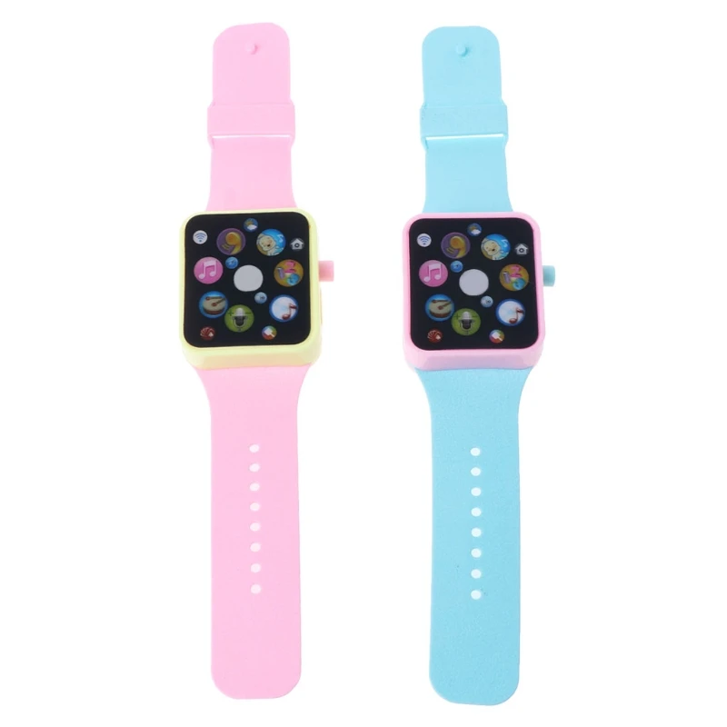 Smart Watch Early Education Music Learning Machine Wristwatch Toy Kids Children Oct20-D