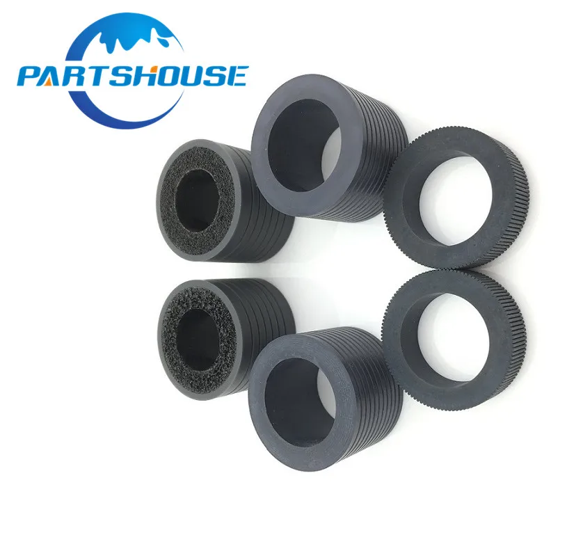 1Sets New Pickup brake roller tire PA03575-K011 PA03575-K013 PA03575-K012 for Fujitsu fi-6800 fi-6400 Separation roller rubber