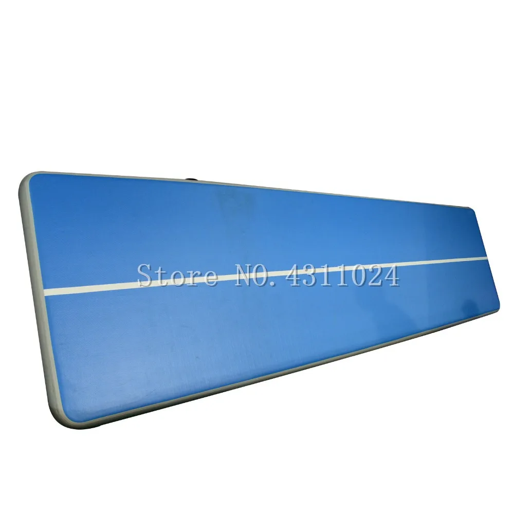 

Free Shipping 8x2x0.2m Inflatable Gymnastics Mat Air Track Tumbling Mat Inflatable Gymnastics Airtrack For Training With a Pump