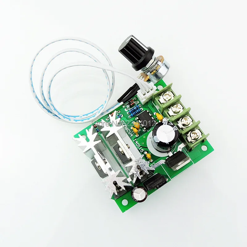 PWM CCM6C контроллер скорости двигателя постоянного тока 20A 24V 12V 6V 30V регулятор скорости бесступенчатый регулятор скорости