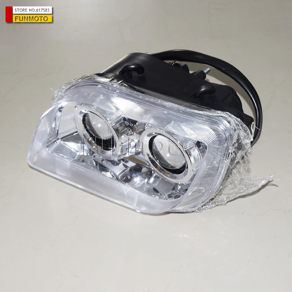 

Front Left Headlight or Front Right Headlight Suit for CF500-2 ATV parts number is 9020-160110/ 9020-160130