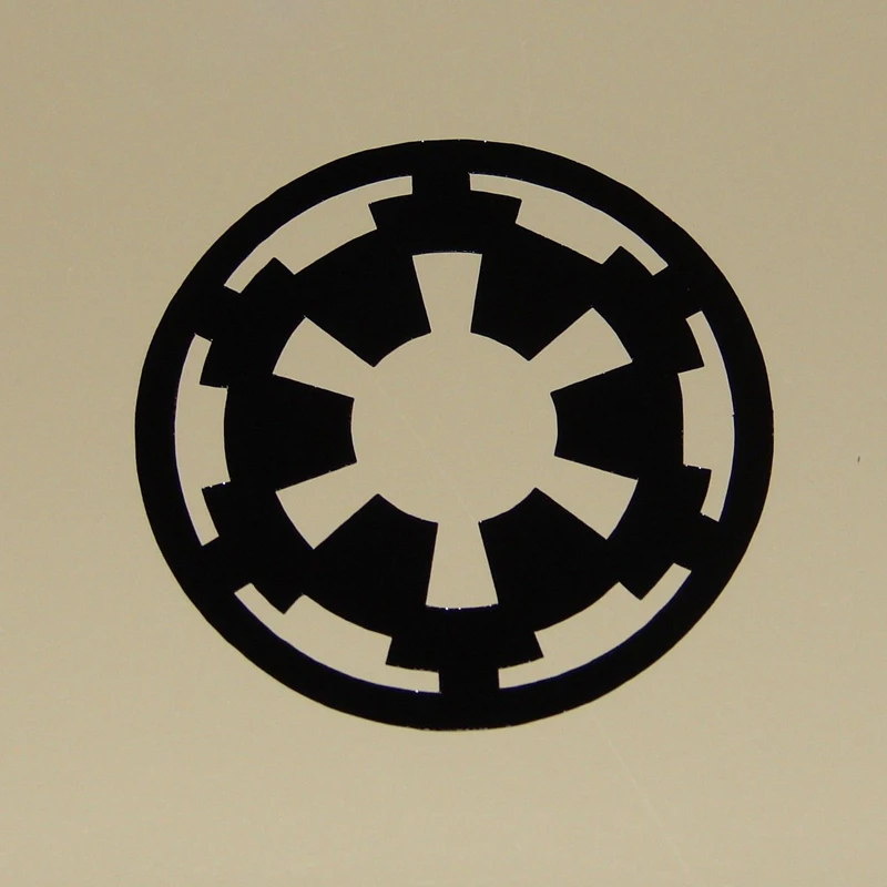 Vinil Decalque Adesivos para Laptop e Decoração Do Carro, Variedade de Sci-Fi, Cool Imperial Rebel Alliance Order Logo