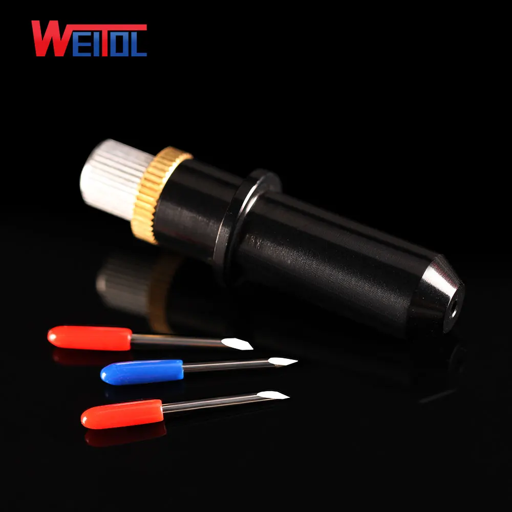 Weitol 5 pz/lotto PCUT plotter lame taglierina 30/45/60 gradi plotter in metallo duro strumenti di taglio del vinile strumenti di incisione CNC