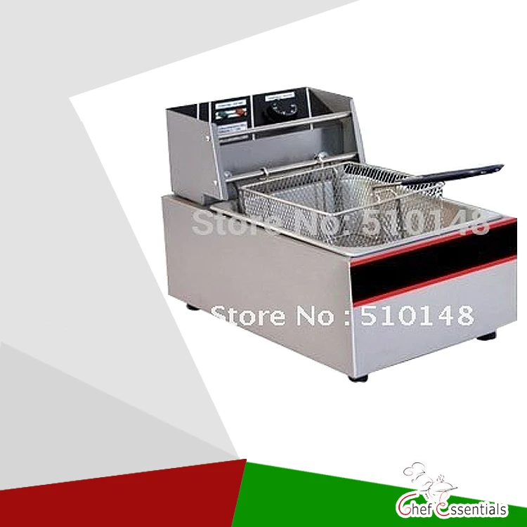 

Electrical Fryer(EF-60)/6 Lter/S.steel/Fast heatup/Oil tape type