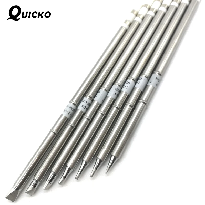 SHAPE D series T12-D52 D4 T12-DL32 D24 D16 T12-D12 D08 T12 Series Iron Tip For FX951 STC AND STM32 OLED Soldering