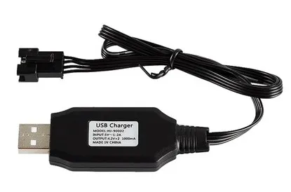 7.4V Battery SM-4P USB Cable Charger UDI001 Udi001 Udi 001 VENOM RC Powerful Boat Speedboat R/C Toys Rc Spare Parts Accessories