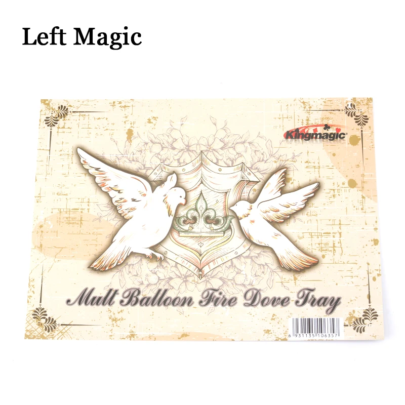 Big size 28cm*20cm*3cm Metamopho Dove From Book Stage or Platform Magic Tricks props professional magician magia illusion