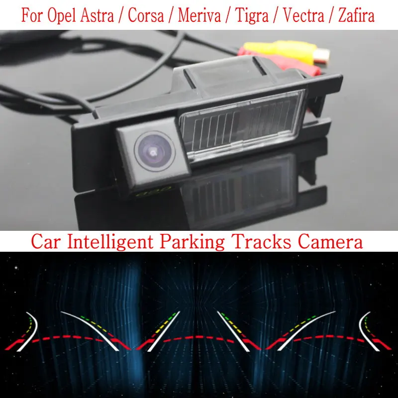 Intelligentized Reversing Camera FOR Vauxhall Astra Corsa Meriva Tigra Vectra Zafira Rear View Parking Dynamic Guidance Tracks