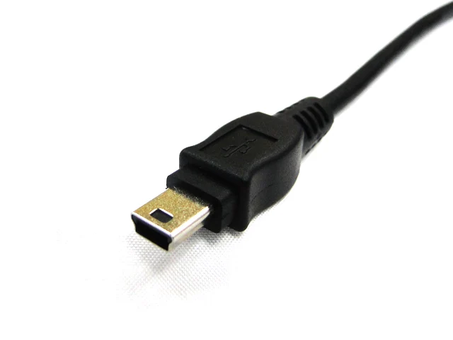 Mini cabo de extensão usb 5 pinos macho para fêmea, carregador de sincronização de dados de 0.5m/1.5m para gravadores de carro, navegadores gps