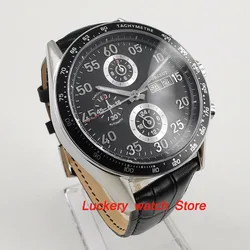 43mm corgeut Calendar and week Multifunction Automatic Watches-CA39