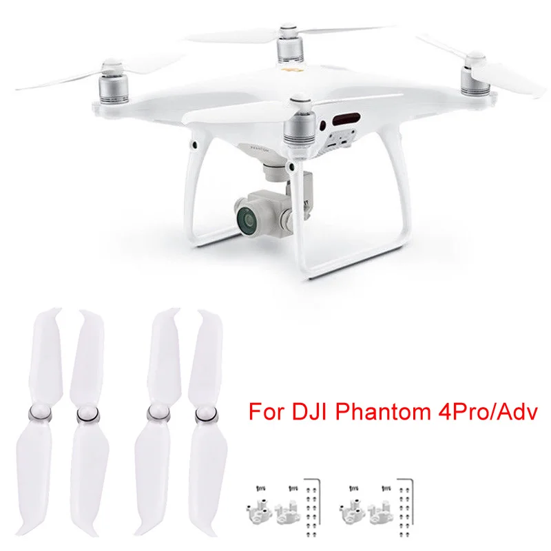 BRDRC 2 Pairs/set 9455S Low-noise Propeller +Mount Base For DJI Phantom 4 Pro/V2.0 /Adv Drone