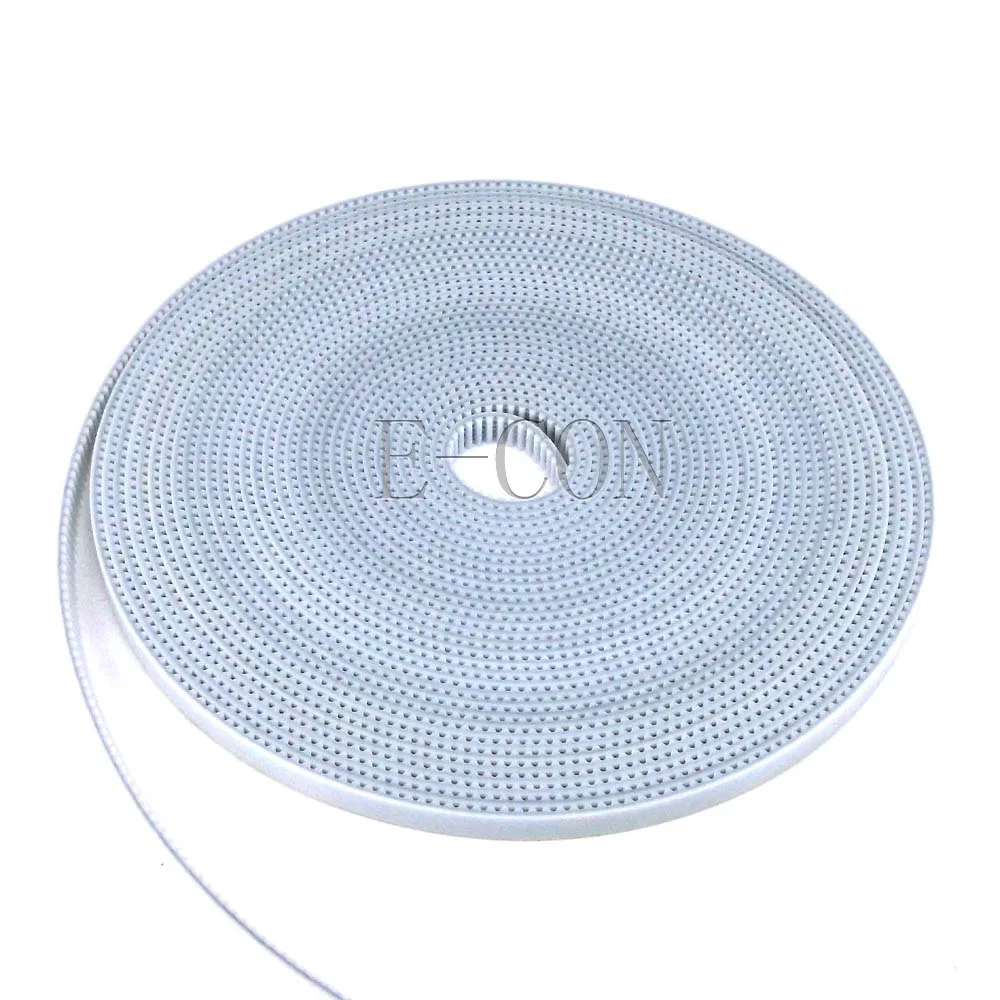 

5m or cut to length HTD3M Timing Belt Width 10mm for HTD3M Timing Pulley 3D Printer White Prusa Mendel Steel Cords Open End