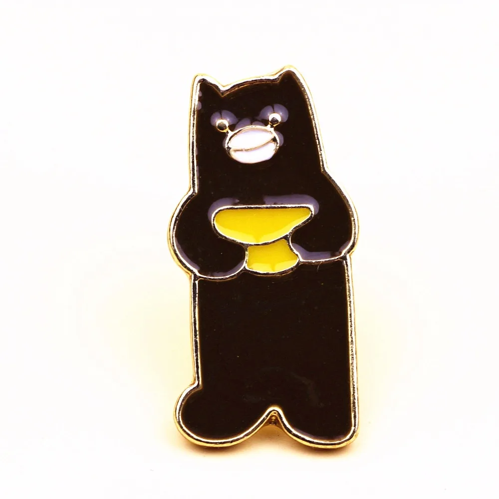 Timlee X126 Free Shipping Contracted Style Restoring Ancient Ways Cute Fuji Auto Cat Bear Brooch Fashion Jewelry Wholesale