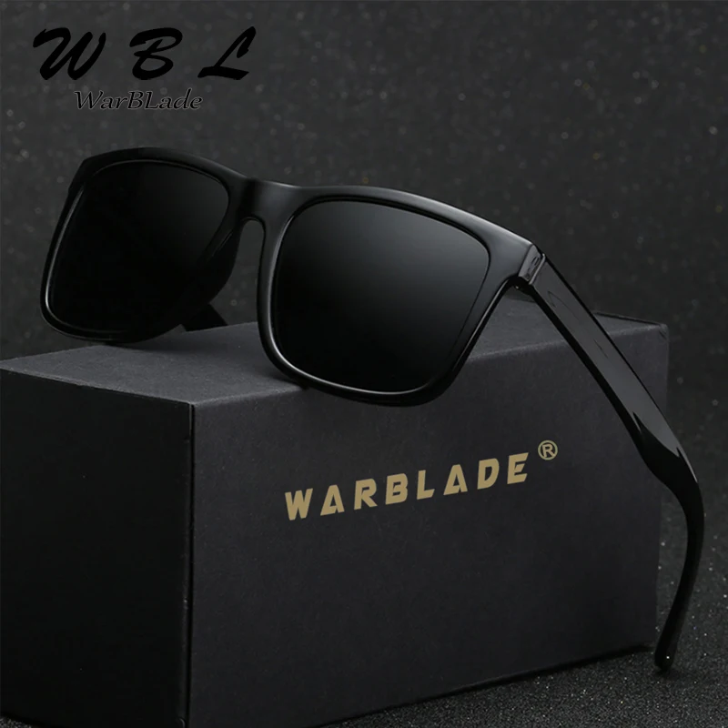 

WarBLade 2019 New Male Sunglasses Fashion Brand Designer Aluminum TR90 Polarized Mirror lens Sun glasses Eyewear For Men