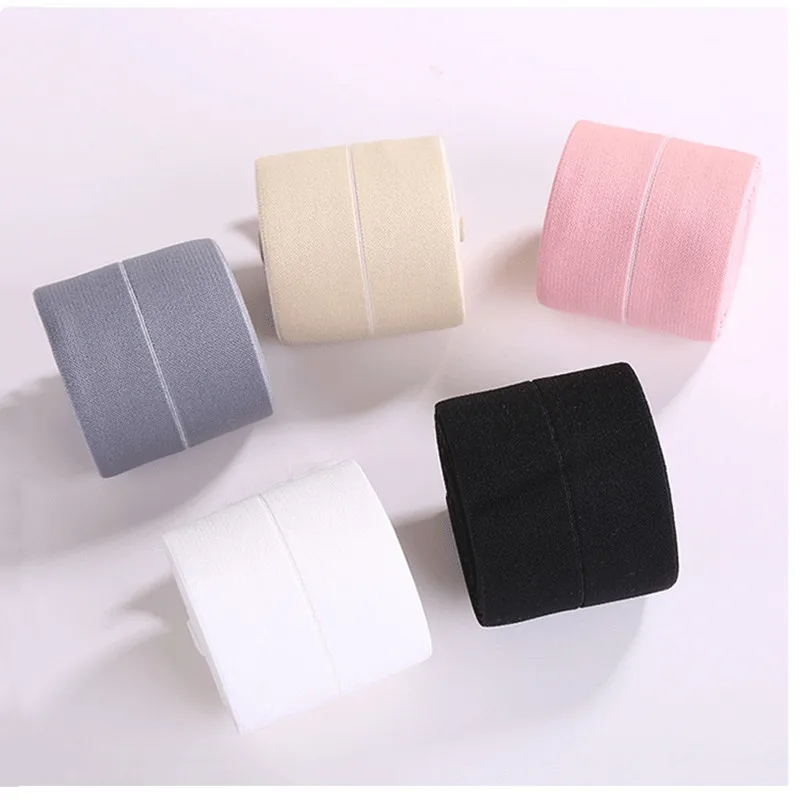 6cm Folded Elastic Band Over Elastic Spandex Satin  Rubber Band Underwear Edging Waist Elastic Band Ties Clothing Accessories 1m