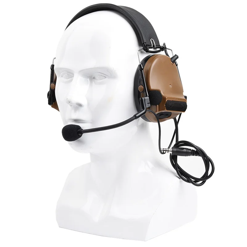 Z-TAC Comtac III Headset C3 Dual Channel Pickup Noise Reduction Headset Airsoft Hunting Earphone(Z051)