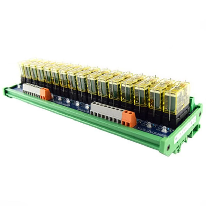 

Relay single-group module 16-way compatible NPN/PNP signal output PLC driver board control board