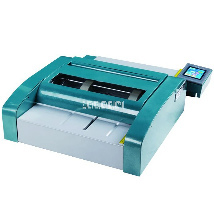 SL8201 A3 Automatic Folding Machine Saddle Stitch Binding Machine Desktop Stapler 220/110V Electric Automatic Binding Booklet