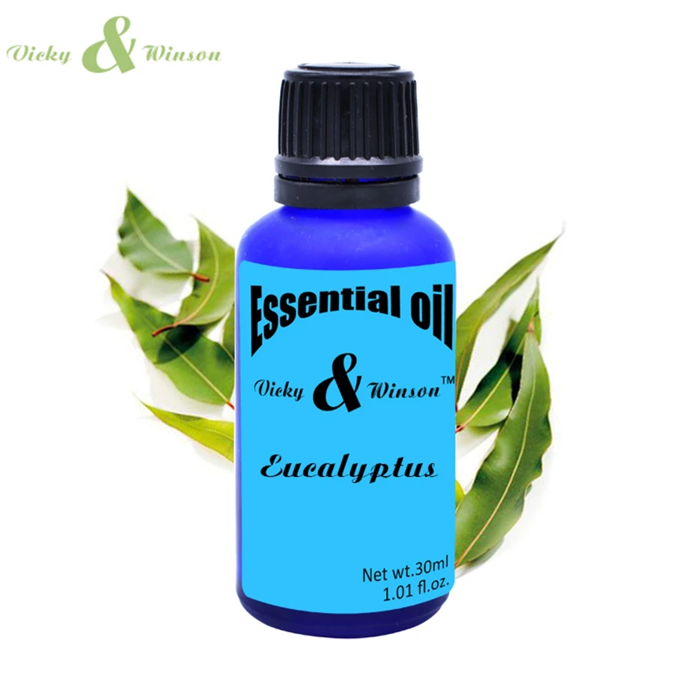 Vicky&winson Eucalyptus aromatherapy essential oils 30ml water-soluble  aromatherapy lamp humidifier special deodorization