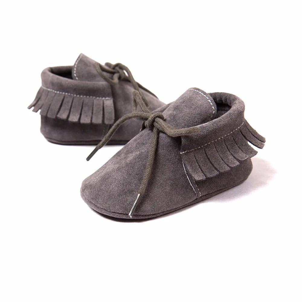 

Autumn and Winter Baby Boy Girl Moccasins Soft Moccs Shoes