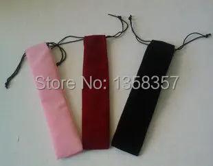 

High quality velvet jewelry pouch velvet pouch pen pouch velvet pen recording pouch chopsticks pen bag customize wholesale