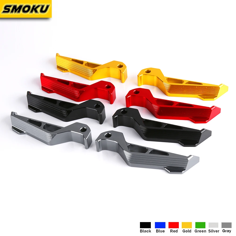 Universal CNC Aluminum Alloy Accessories Rear Passenger Foot Rests Pegs Pedals Footrest For Yamaha MT09 MT07 NMAX 155 TMAX 530