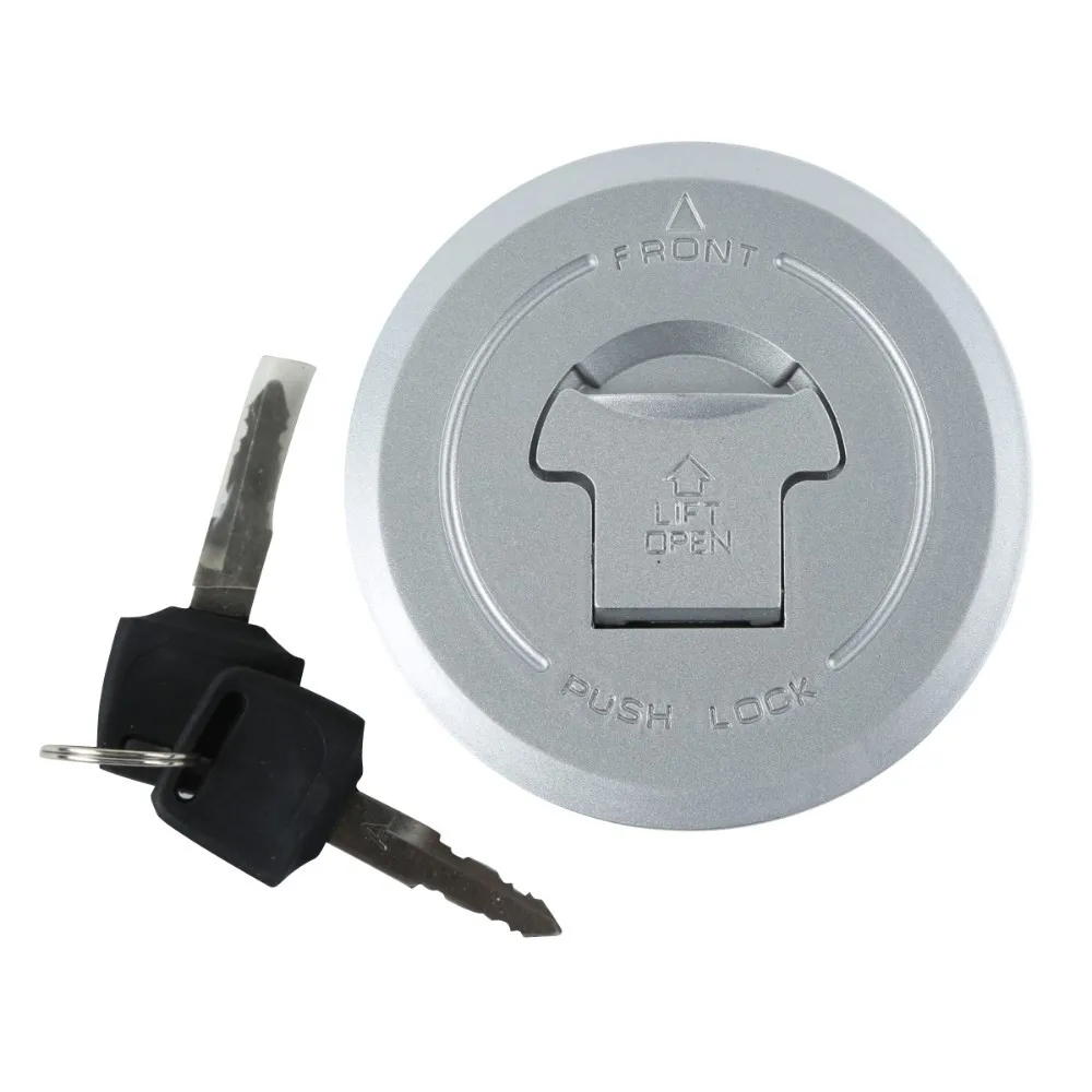 Motorcycle Fuel Gas Tank Cap Cover W/ Keys Set For Honda CBR250 CBR 250 2011-2012 Aluminum & plastic