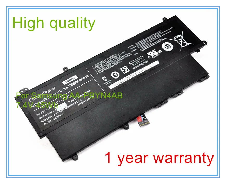 High quality 7.4V 45WH AA-PBYN4AB Battery ForAA-PLWN4AB BA43-00336A NP530U3B