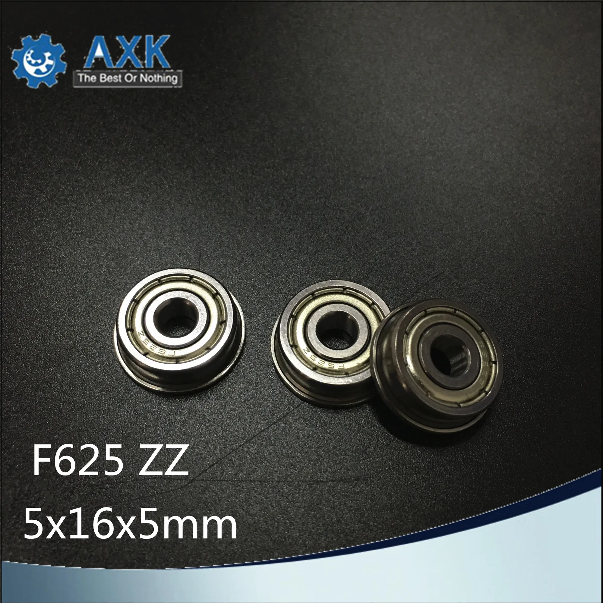 F625ZZ Flange Bearing 5x16x5 mm ABEC-1 ( 10 PCS ) Flanged F625 Z ZZ Ball Bearings