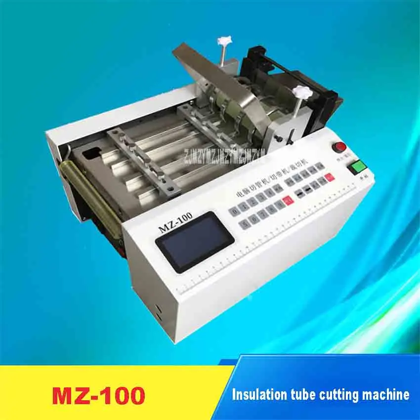 High-quality Microcomputer Automatic Pipe Cutting Machine MZ-100 Pipe Cutting Machine 110V/220V 0.3KW 0.1-100mm 120 times/min