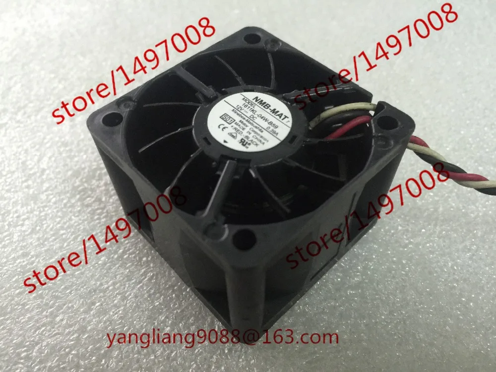 

NMB-MAT 1611KL-04W-B59 S01 DC 12V 0.39A 40X40X28mm Server Cooling Fan