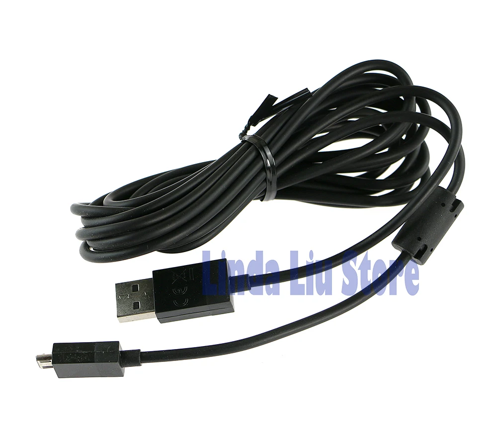 5 قطع مايكرو 2.5 متر USB كابل شحن الطاقة لوحدة تحكم الألعاب اللاسلكية XBOX ONE xboxone