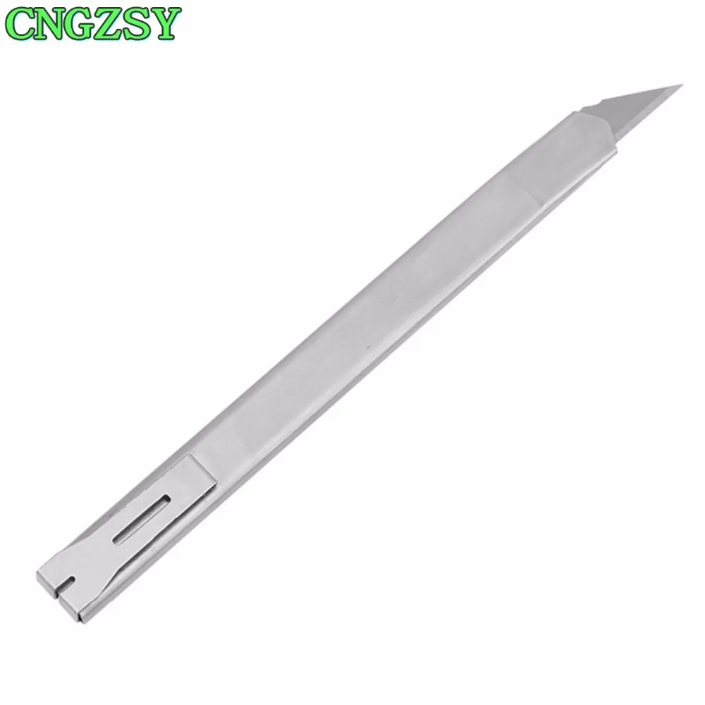 Stainless Steel 30 Degree Blade Office Knife Diy Art Cutter Knife Stationery School Tools Paper Tailoring Car Wraps Knives E02