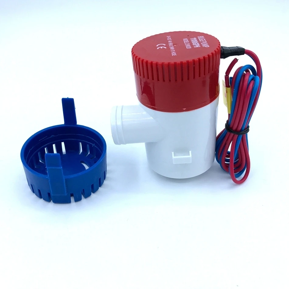 Bilge Submersible Water Pump 12V 24V 350GPH Micro Marine Boat Seaplane Motor Homes Houseboat Aquario Filter Accessories