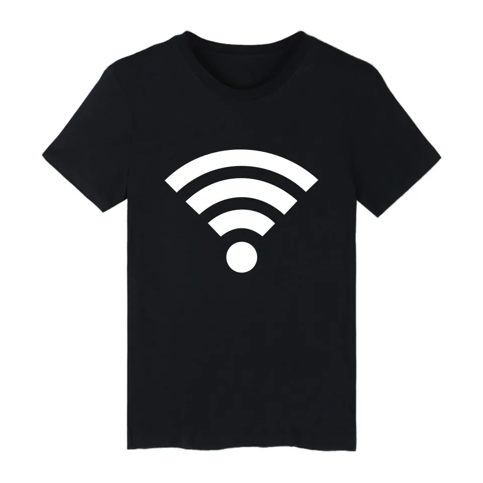 Funny Free WiFi T-shirts Print Sports Fashion Hip Hop Street Style Men Women T Shirts Casual Tops Tee Shirt Short Sleeve T-shirt