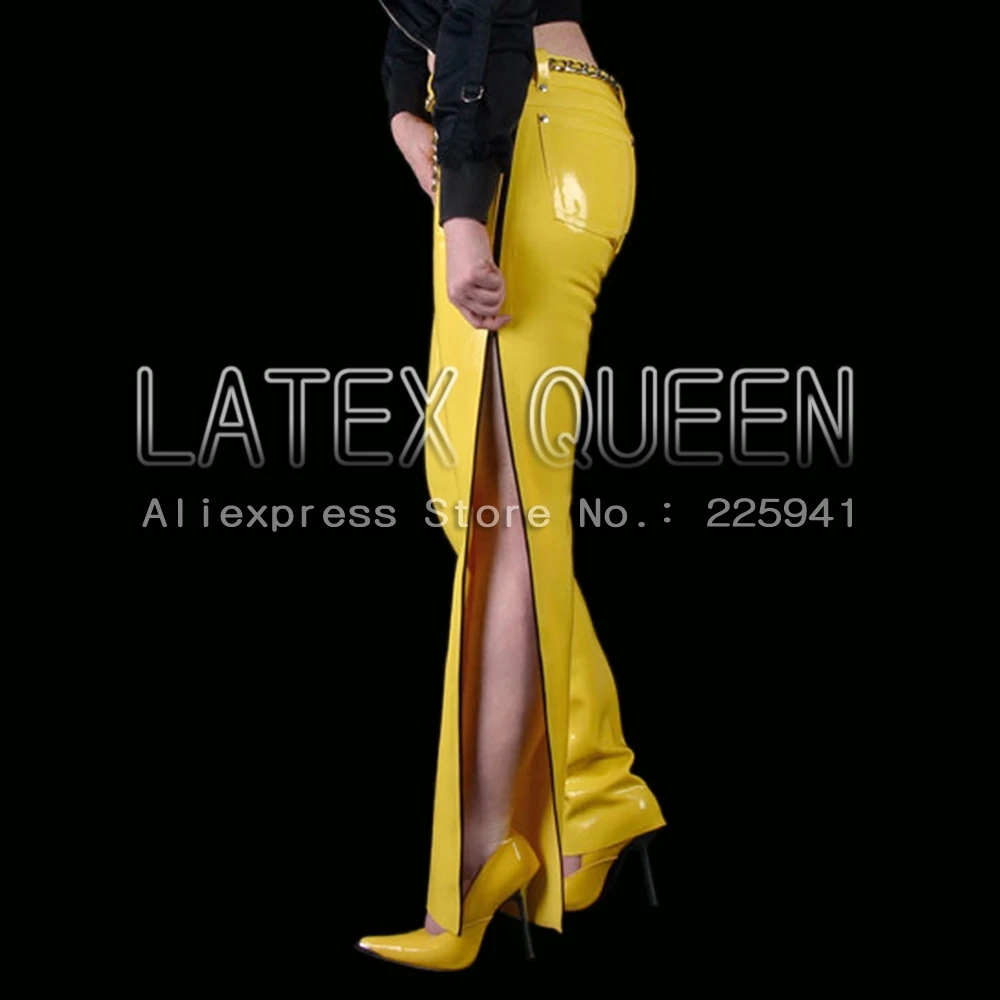 Pantalon en latex rubbe