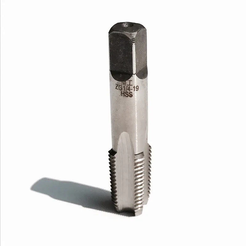 On Sale of 1PC HSS4341 made Left Hand Pipe Threading Taper 55° tap ZG 1/4