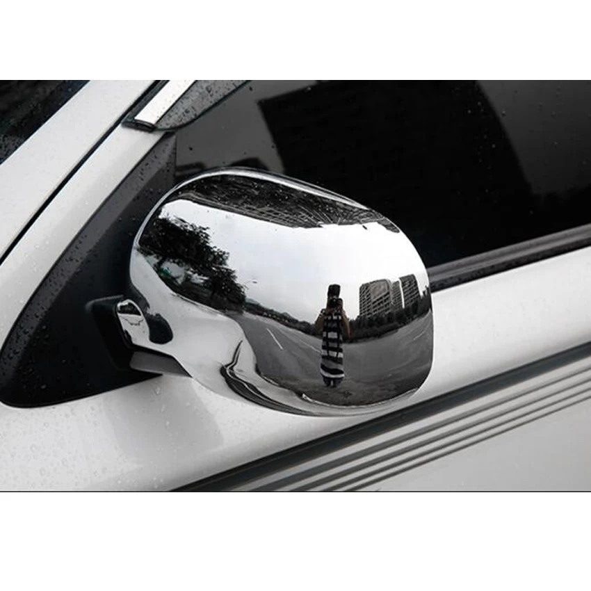 Fit For Mitsubishi Outlander 2013-2018  Car Rear View Mirror Cap Garnish Styling Cover Exterior Accessories Without Turn Light