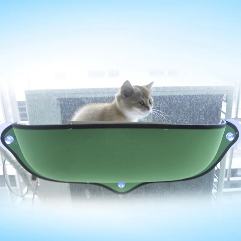 Cat House Suction Cup Window Hammock Semi-circle Kitten Nest Sunbathing Cat Mat Pet Bed