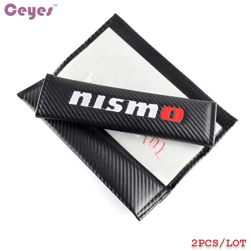 Ceyes Car Styling Auto Emblems Stickers Case For Nissan Nismo Tiida Teana Skyline Juke X-trail Qashqai Carbon Badge Car-Styling