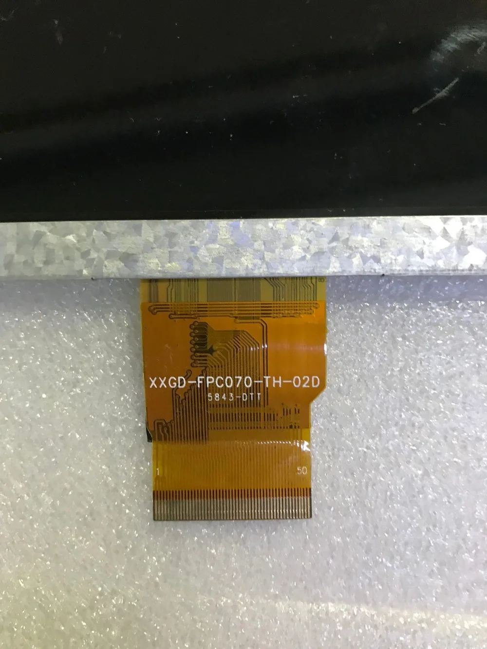 7 Inch Compatibel 50pin XXGD-FPC070-TH-02D Lcd Displays Scherm