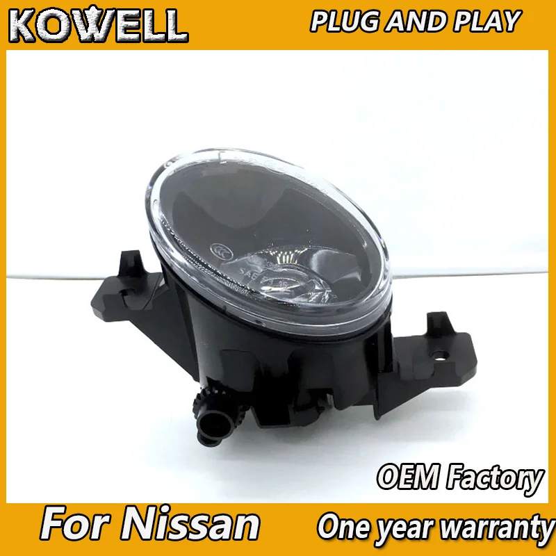 KOWELL Car Styling Fog Lamp for  VALEO Tiida X-GFAR NV200 Sylphy X-TRAIL LED Fog Light