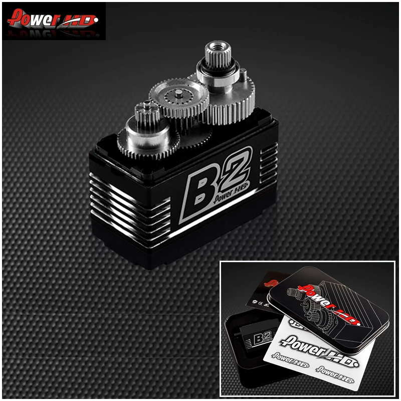 

Power HD B2 35kg 7.4V Brushless Digital Servo with Metal Gears and Double Bearings For Rc Car