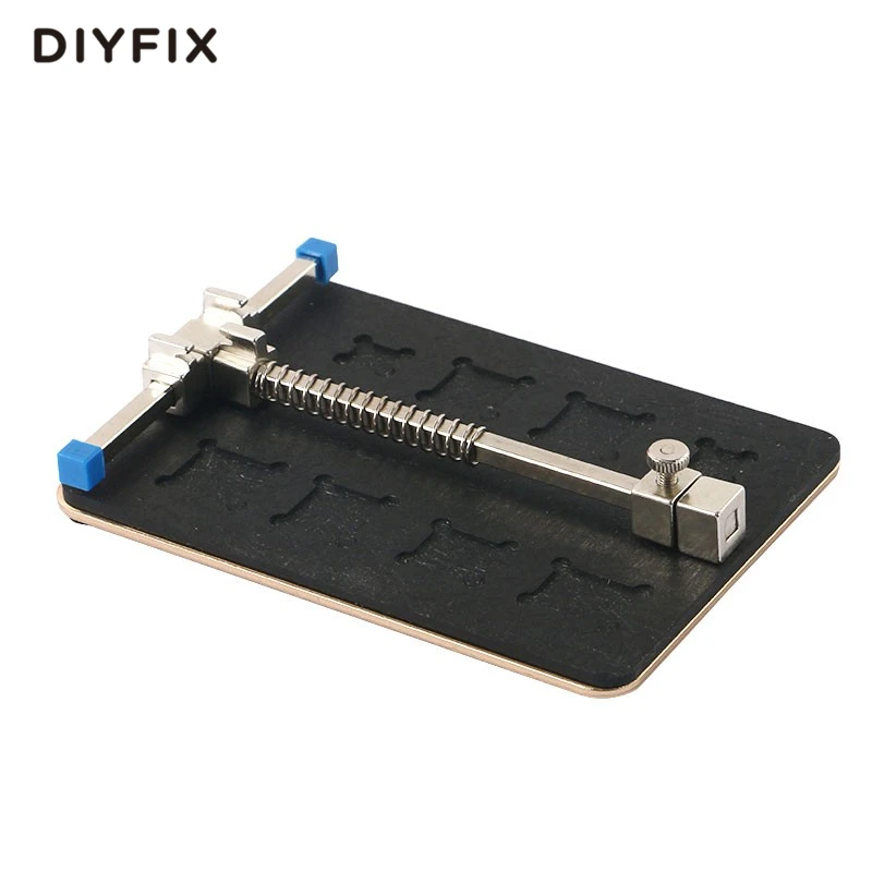 DIYFIX Rvs Printplaat PCB Houder Jig Armatuur Werken Station voor iPhone 6 s 6 Logic Board A8 A9 chip Reparatie Tool