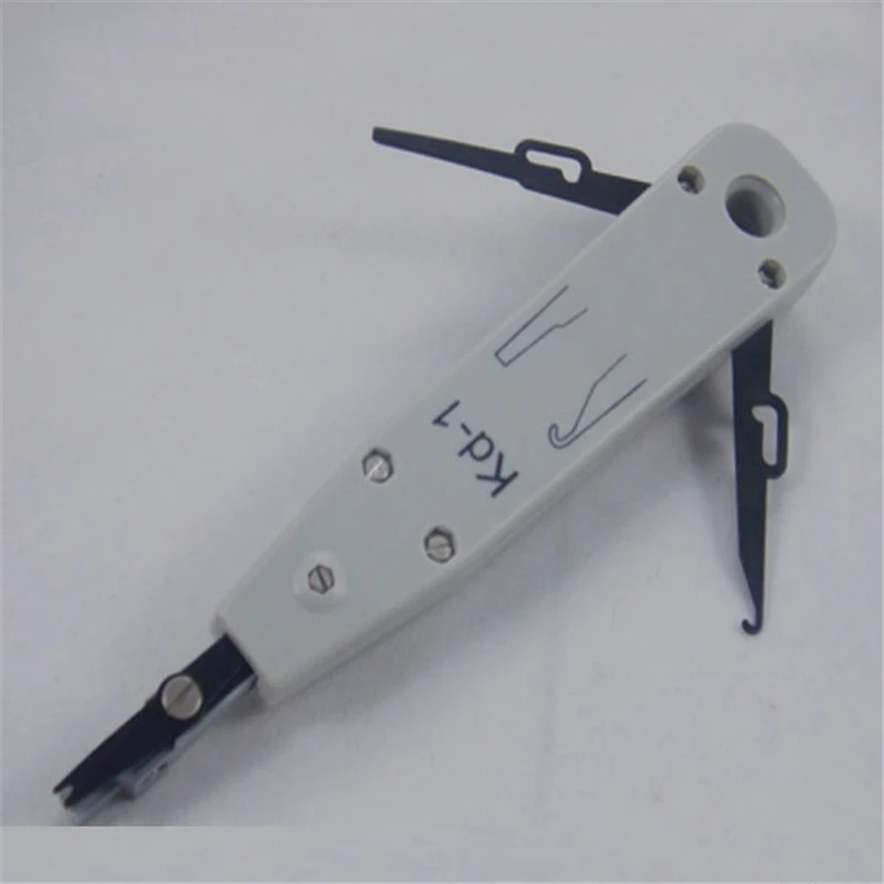 Strumento portatile per punzonatura a impatto KD-1 con sensore per cavo telefonico per telecomunicazioni Cavo di rete RJ11 RJ45 Cat5 con confezione al dettaglio
