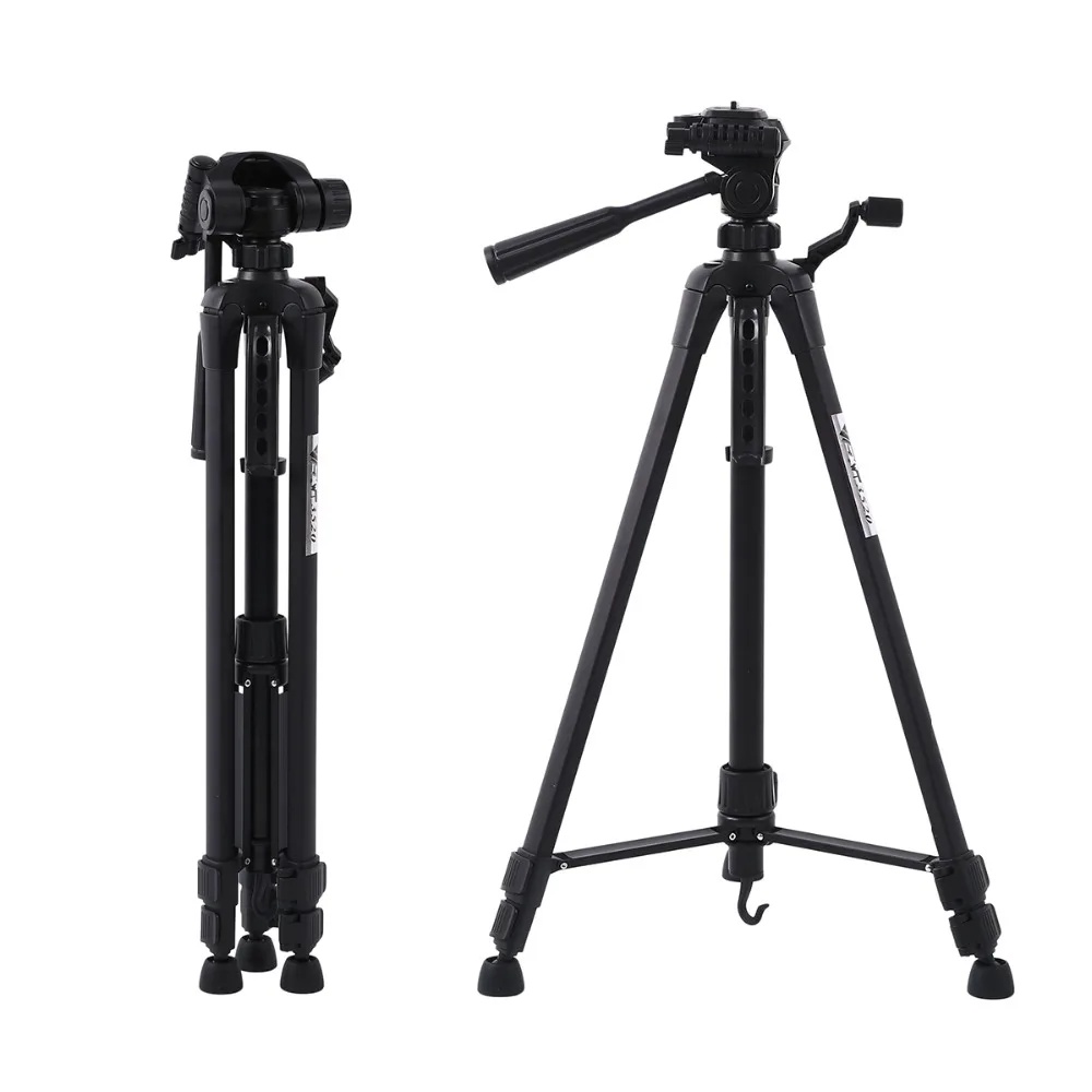 Protable Profesional Camera Tripod Stand for Canon Nikon Sony DSLR Camera Camcorder Tripod For Phone Camera