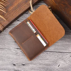 Top Cow Leather men Passport Holder Trave Wallet Vintage Handmade Covers on Passport Business Card Holder Card Organizer