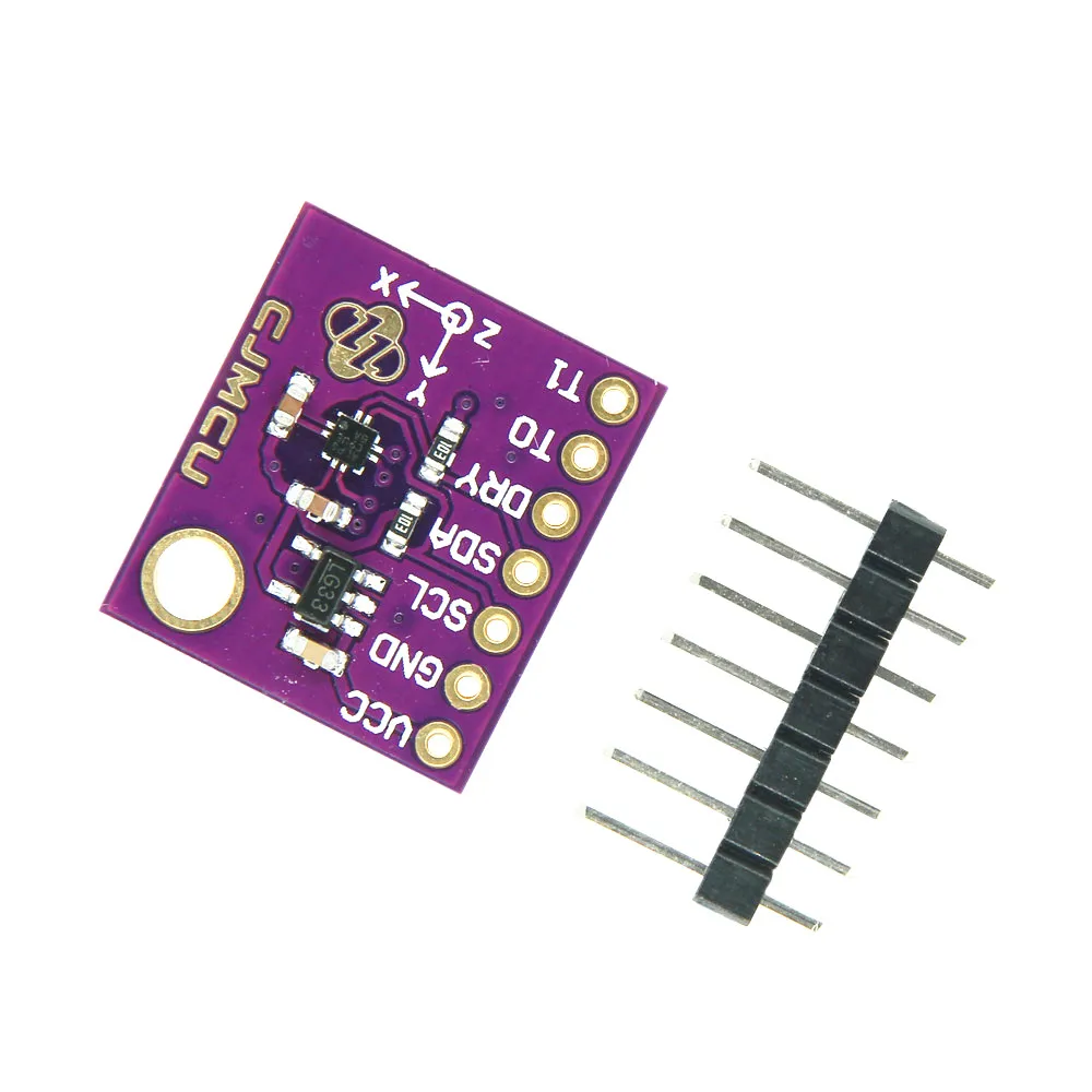 3-Axis Three Axis Magnetometer Compass Magnetic Sensor Module 3.3V-5V 0.15 Micro Tesla LSB Replace HMC5883L For Arduino