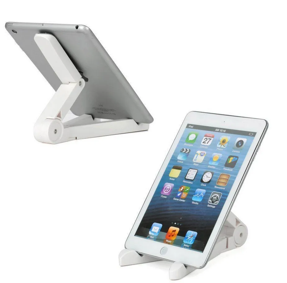 360 도 회전 접이식 범용 태블릿 PC 스탠드 홀더, 접이식 레이지 지원, 아이패드 에어 미니 1 2 3 4 삼성 지원